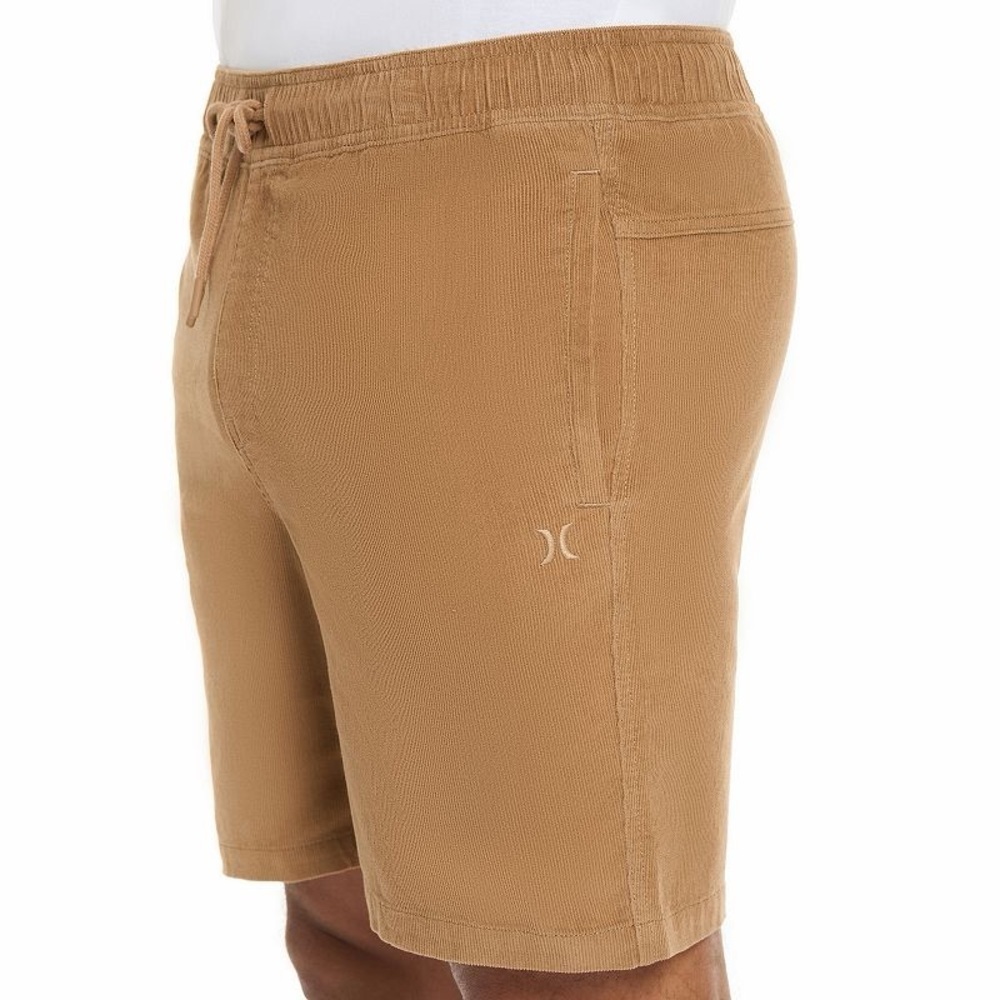 Hurley Coastal Corduroy Retro Surf Shorts | Tan Camel Medium - Picture 7 of 11